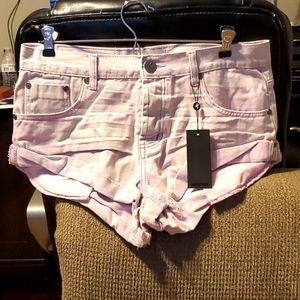 Women Jean shorts.